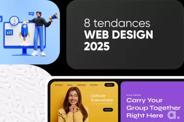 8 tendances en webdesign en 2025