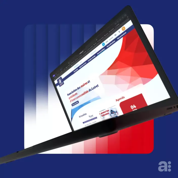 Refonte du site d'ALM45 par Addictic