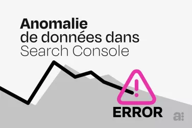 Anomie de données dans la Search Console