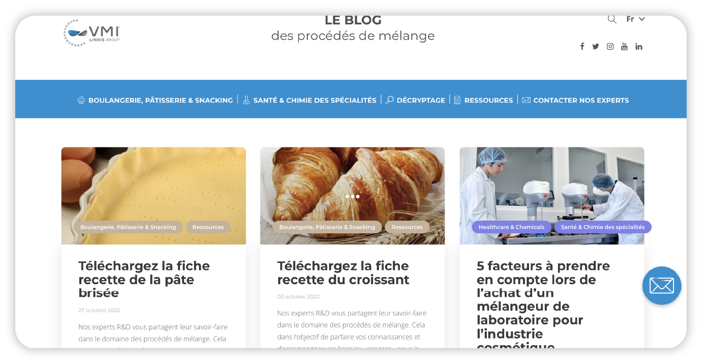 catégories de blog vmi