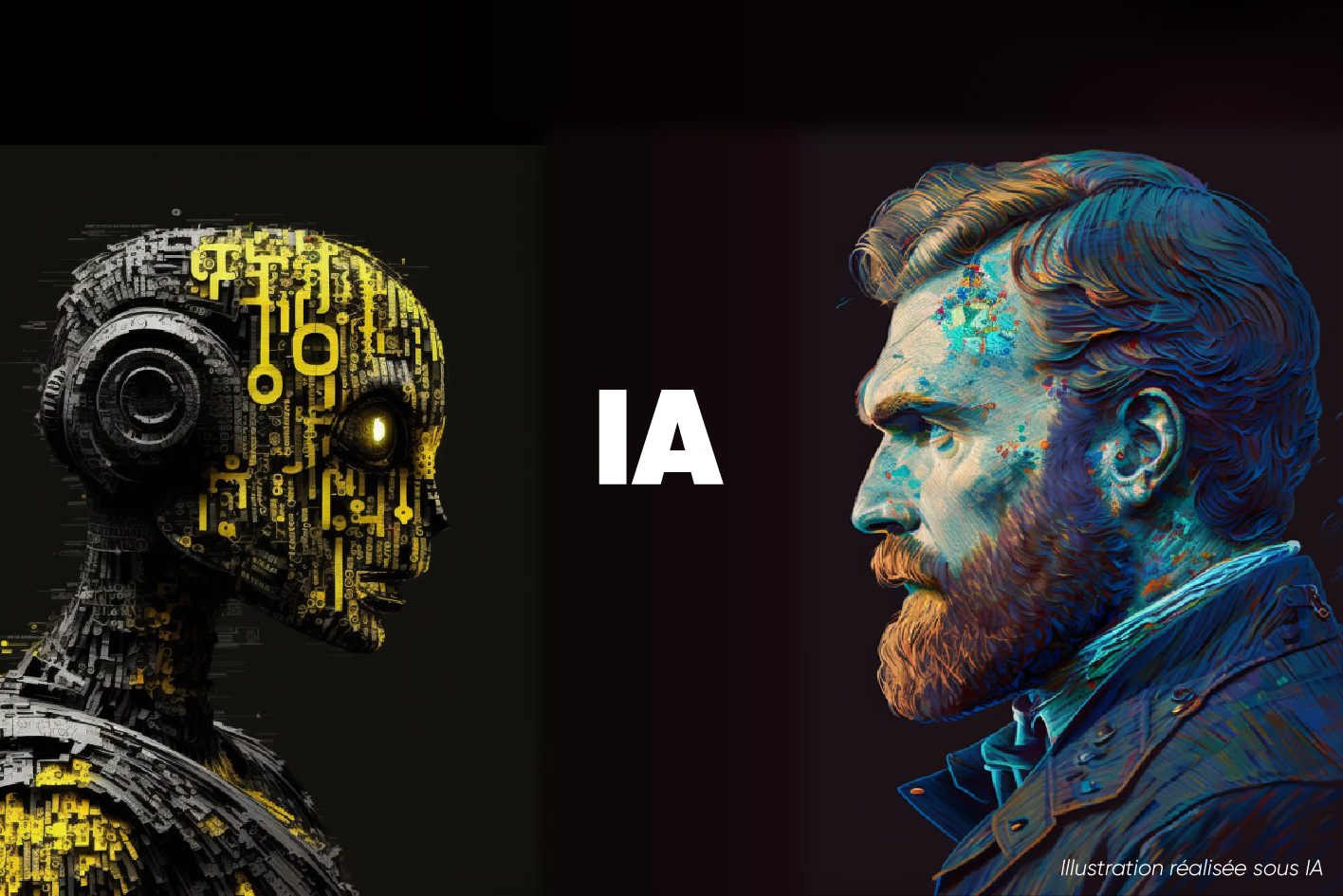 Portraits créés par une IA