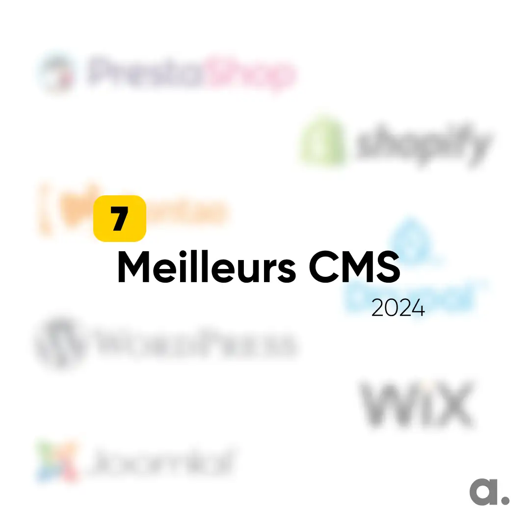 Les 7 meilleurs CMS pour son site internet en 2025