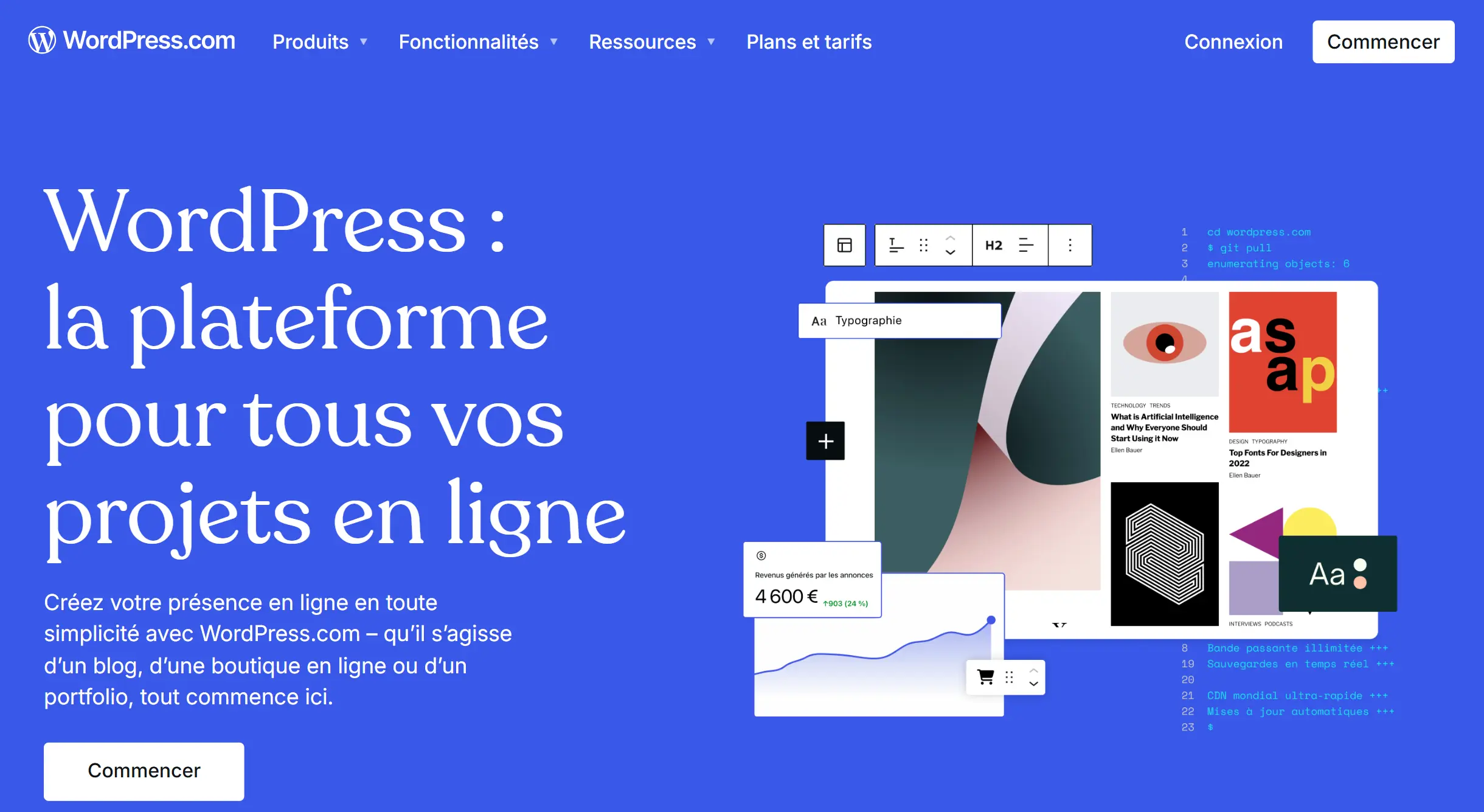 Créer son site internet avec WordPress