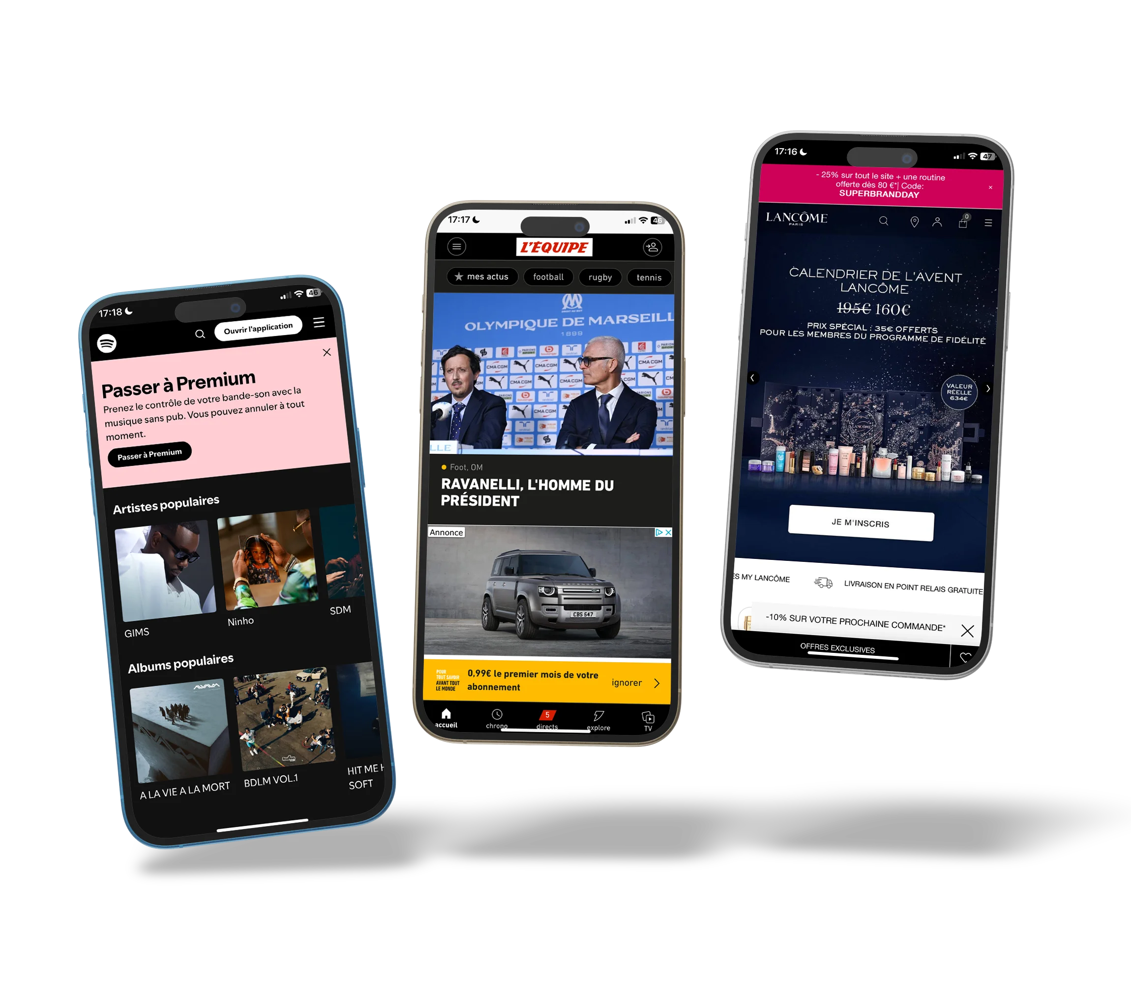 Quelques exemples de Progressive Web Apps (PWA)