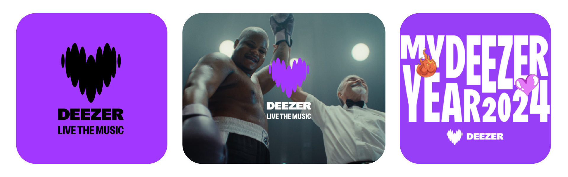 Refonte graphique de la marque Deezer en 2024