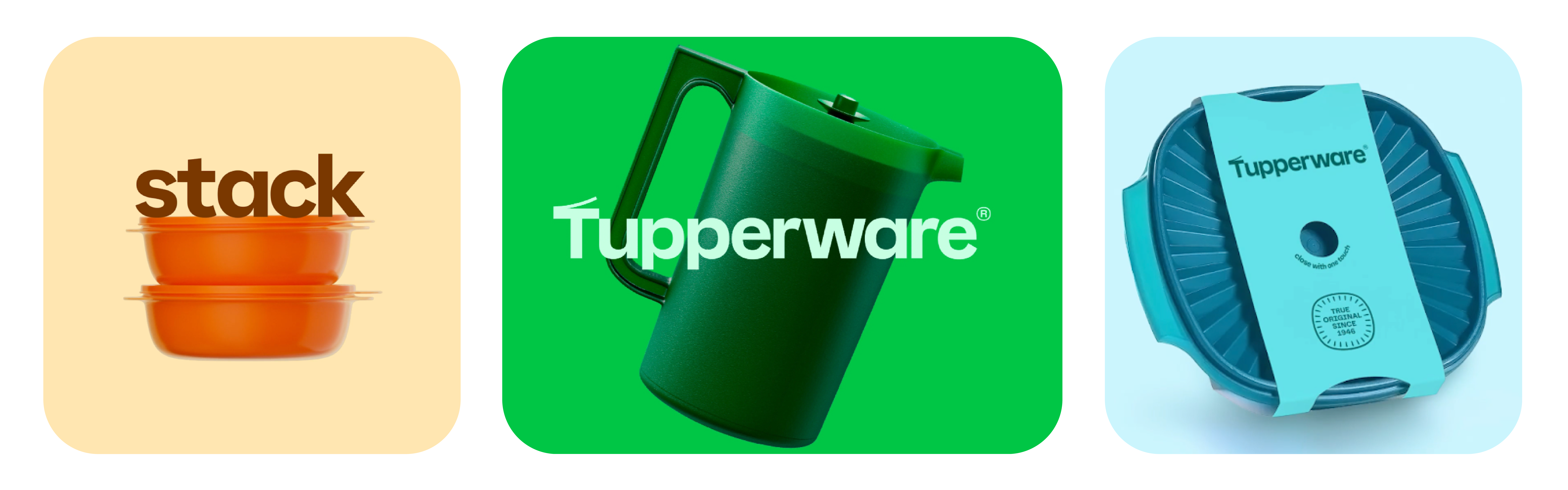 Refonte graphique de la marque Tupperware en 2024