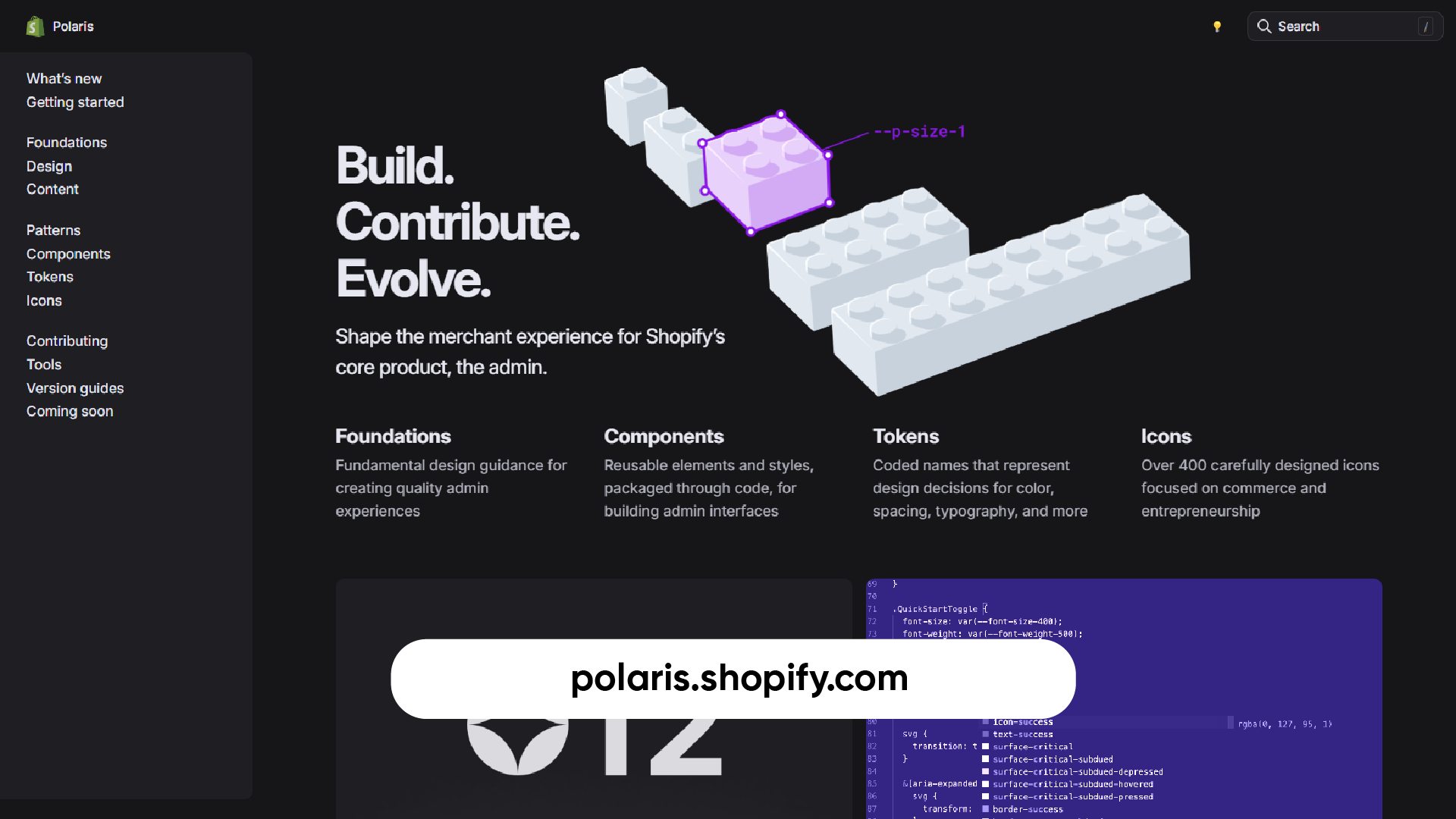 Shopify Design System