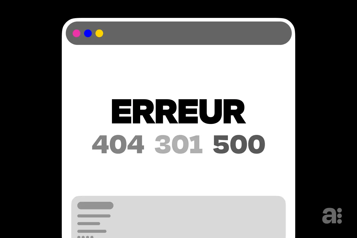 Comprendre les codes erreurs HTTP