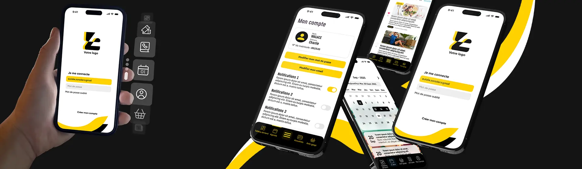 Illustration fonctionnalités d'une PWA