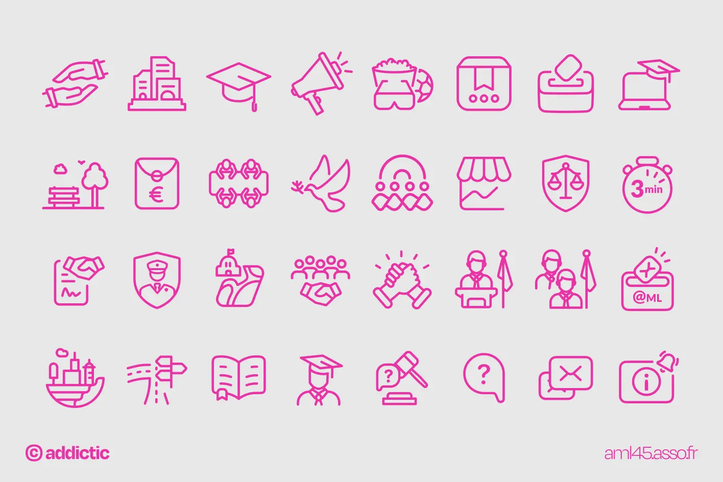 Iconographie pour l'AML45 by addictic