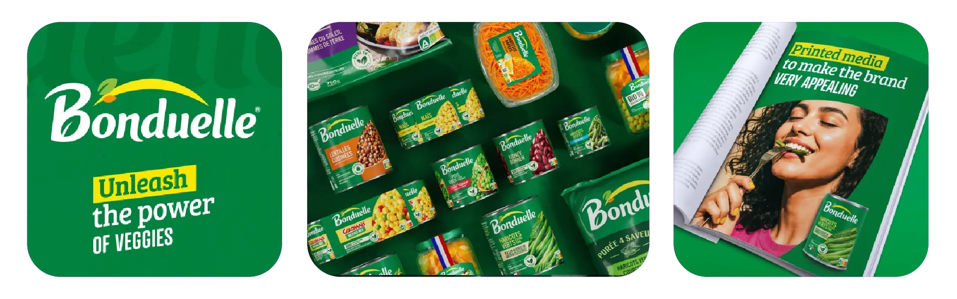 Rebranding de la marque Bonduelle en 2026