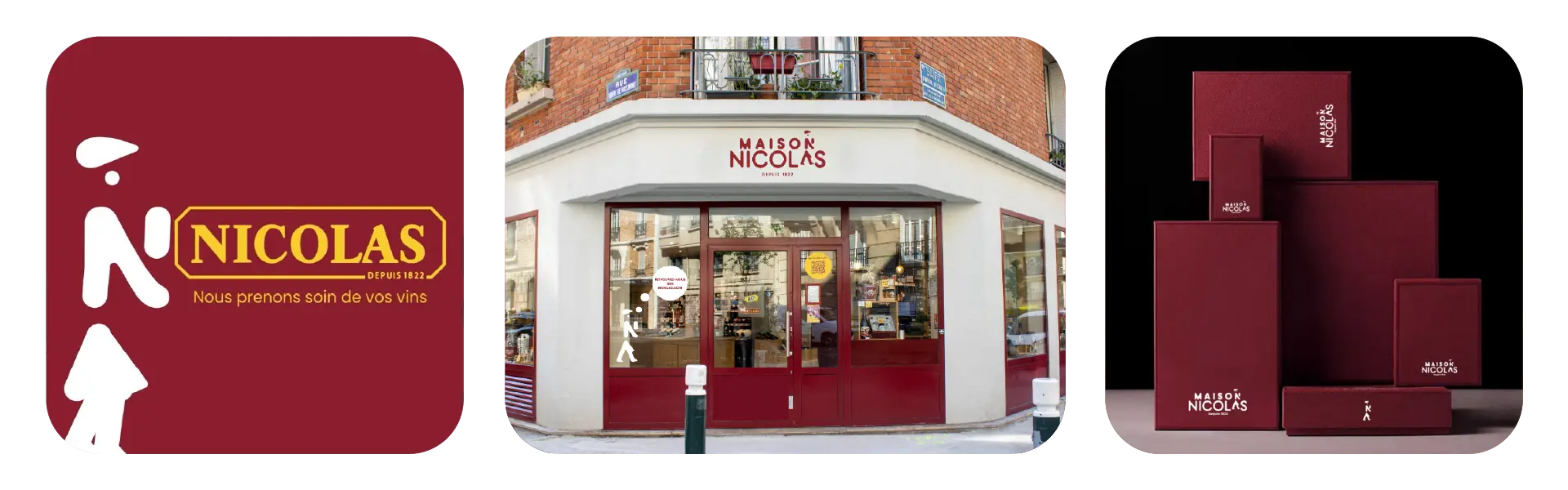 Rebranding de la marque Maison Nicolas en 2026