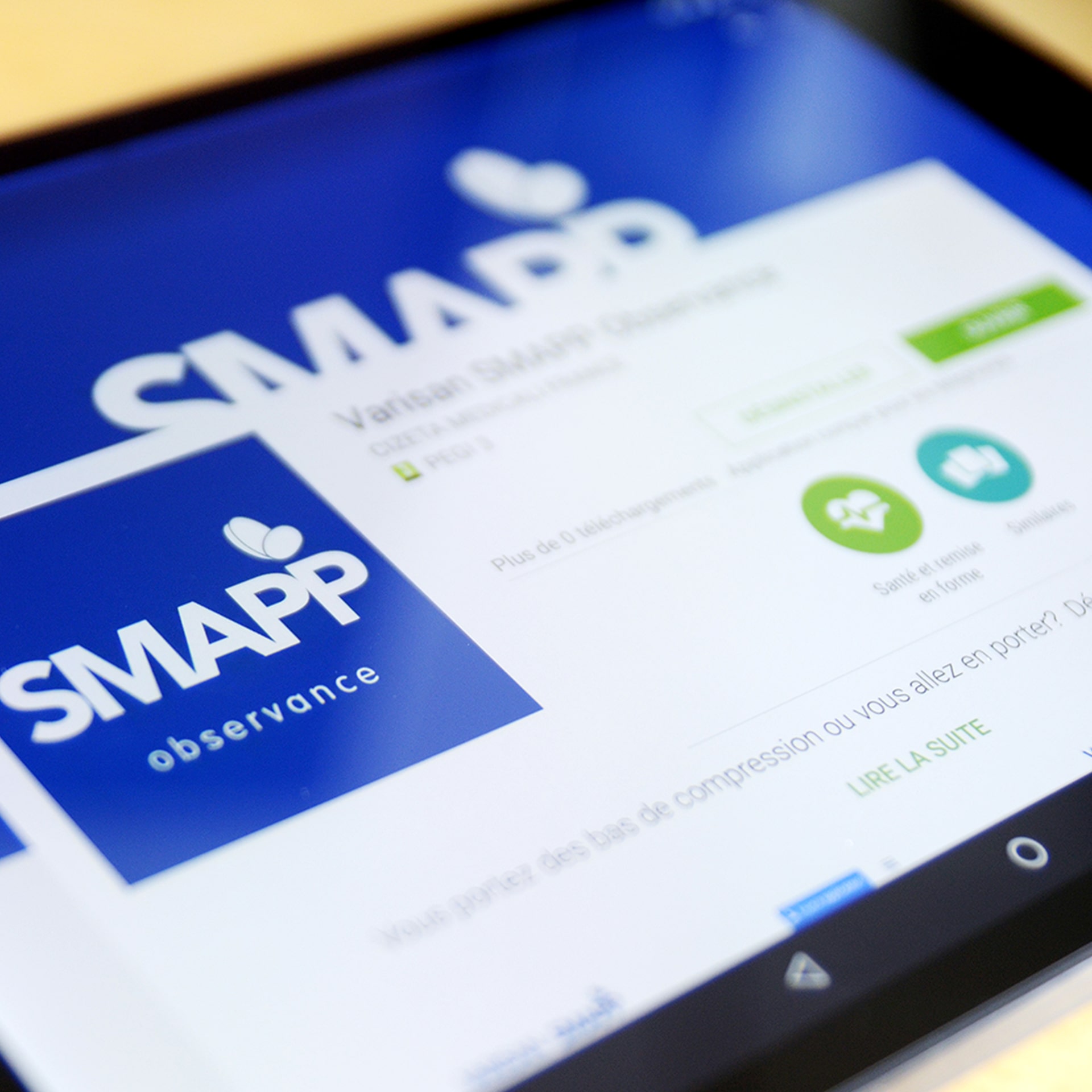 Réalisation application Cizeta Medicali