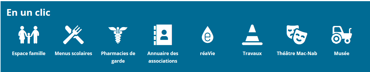 Bandeau site internet Ville de Vierzon