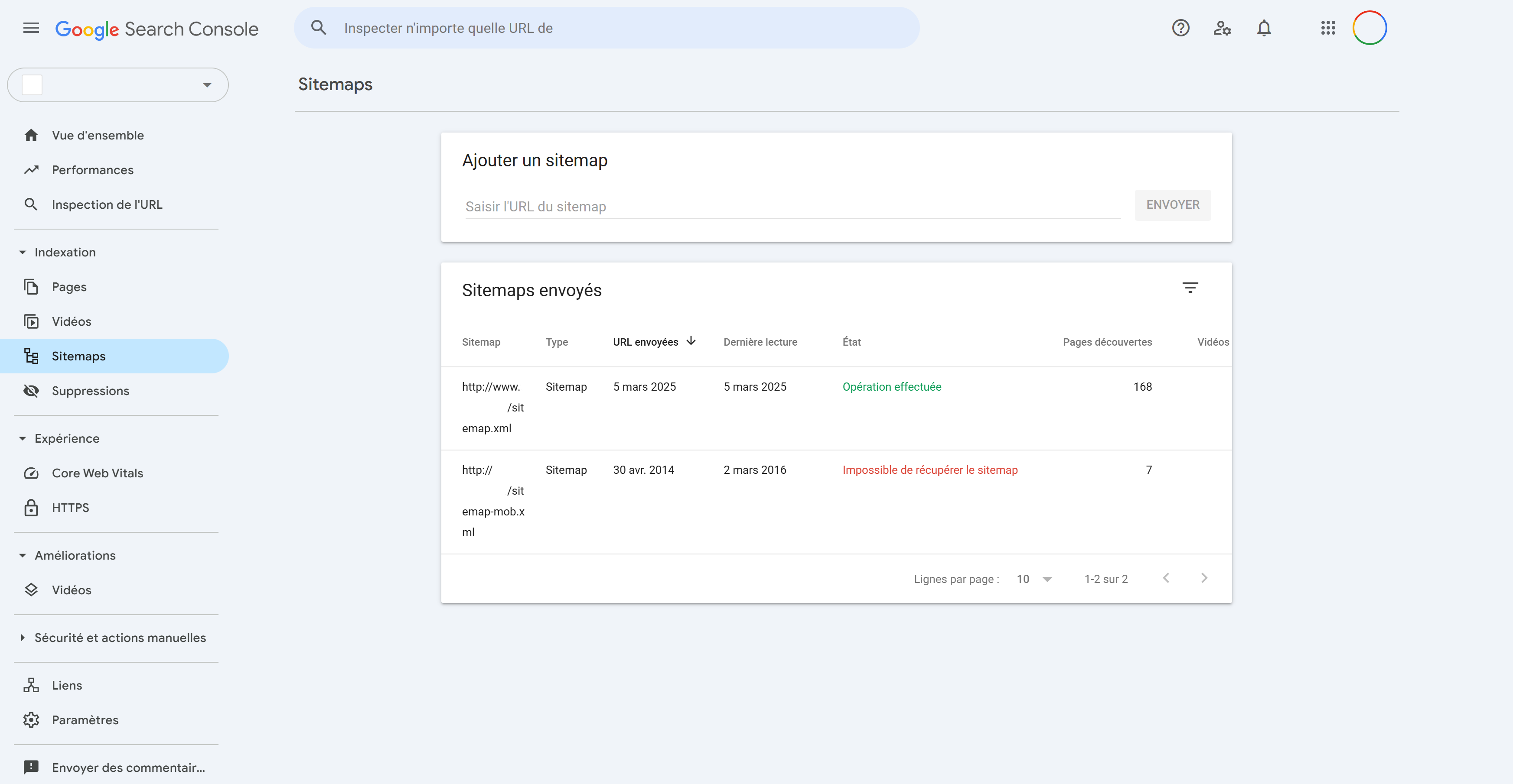 Déclarer son sitemap avec la Google Search Console